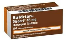 Solvay Baldrian Dispert 45 mg Tabl.überzogen (PZN 4491756)