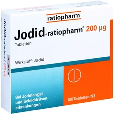 ratiopharm Jodid 200 mg Tabletten (PZN 8709270)