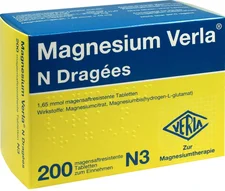 Verla-Pharm Magnesium Verla N Dragees (PZN 4911945)