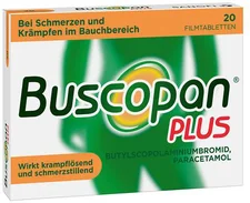 Boehringer Ingelheim Buscopan Plus Filmtabletten (PZN 2483617)
