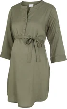 Mama Licious Mlmercy Lia 3/4 Woven Tunic 2f Noos A. (20010957) dusty olive