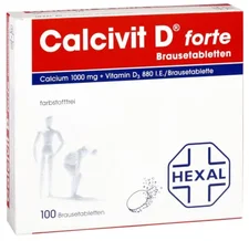 Hexal AG Calcivit D Forte Brausetabletten (PZN 1416518)