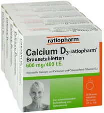 ratiopharm Calcium D3 Brausetabletten (PZN 1409748)