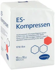 Hartmann Healthcare ES Kompressen Compact Unsteril 10 x 10 cm (PZN 1447223)