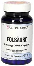 Hecht Pharma Folsäure 2,5mg GPH Kapseln (60 Stk.)