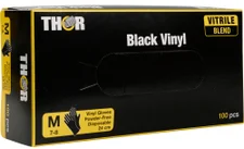 Boisen Safety Thor Black Vinyl Einweghandschuhe M (100 Stk.)