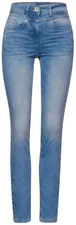 Cecil Toronto Slim Fit Jeans (B374950) light blue wash