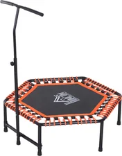 HomCom Fitness Trampoline 121,92 cm (A93-037) black/orange