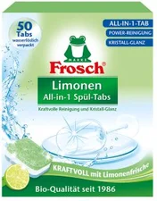 Frosch Limonen Geschirrspül-Tabs (50 Stück)