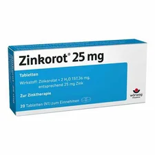 Wörwag Zinkorot 25 Tabletten (20 Stk.)