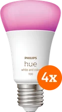 Philips Hue White and Color Ambiance Bluetooth 4 x E27