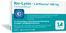 1A Pharma Ibu-Lysin 400mg Filmtabletten