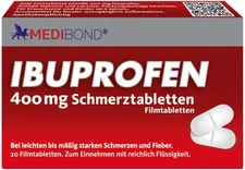 Medibond Ibuprofen 400 mg Schmerztabletten