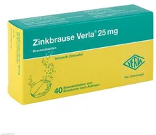 Verla-Pharm Zinkbrause Verla 25 mg Brausetabletten (40 Stk.)