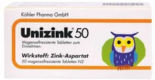 Köhler Unizink 50 Tabletten magensaftresistent (50 Stk.)