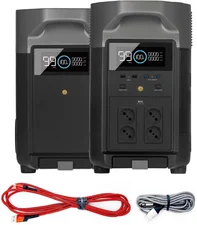 EcoFlow Delta Pro Smart + Delta Pro Extra Battery + DC5521-DC5525 (1-00456)