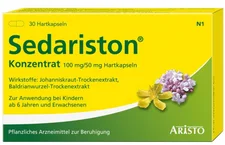 Steiner Arzneimittel Sedariston Konzentrat Kapseln (30 Stück)