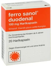 SANOL Ferro duodenal Kapseln (20 Stk.)