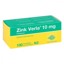 Verla-Pharm Zink Verla 10 Filmtabletten (100 Stk.)