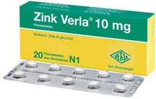 Verla-Pharm Zink Verla 10 Filmtabletten (20 Stk.)