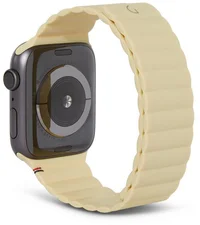Decoded Magnetic Traction Strap LITE Silikon (Apple Watch 1-7/SE 42/44/45mm) gelb