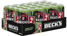 Beck's Pils Limited Festival Edition 24x0,5l Dosen