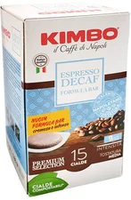 Kimbo Espresso Decaffeinato Pads 15 Entkoffeinierter Kaffeepads
