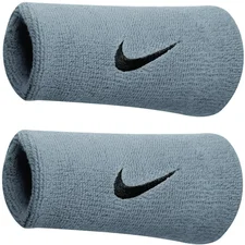 Nike Sweatband Swoosh (9380) matte silver/black