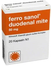 SANOL Ferro duodenal mite 50 mg Kapseln (20 Stk.)