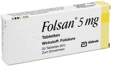 SOLVAY Folsan 5 Mg Tabl. (20 Stück)