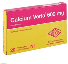 Verla-Pharm Calcium 600 Mg Filmtabl. (20 Stück)