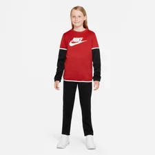 Nike Sportswear Poly Track Suit Kids university red/black/white/white