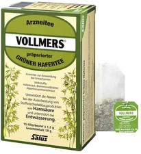 Salus Vollmers präparierter grüner Hafertee Filterbeutel