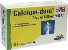 Merck Calcium Dura Vit. D3 1200 mg Brausetabletten (20 Stk.)