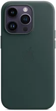 Apple Leder Case mit MagSafe (iPhone 14 Pro) Waldgrün