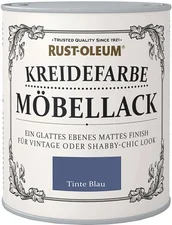 RUST-OLEUM Möbellack Kreidefarbe tinte blau 0,75l