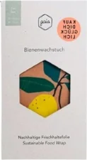 Gaia Bienenwachstücher 2er-Set - Lemon