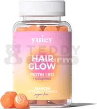 yuicy Hair Vitamin Biotin B12 Gummies
