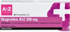 AbZ Ibu 200 mg Filmtabl. (20 Stück)