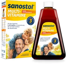 ALTANA Sanostol ohne Zuckerzusatz Saft (460 ml)