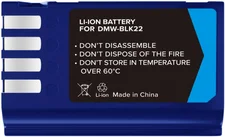 Newell Ersatzakku für Panasonic DMW-BLK22 (2300mAh)