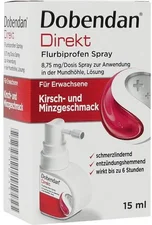 Reckitt Benckiser Dobendan Direkt Flurbiprofen Spray Kirsche & Minze (15ml)