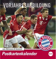 Heye FC Bayern München Postkartenkalender 2023