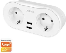 LogiLink Smart Steckdose 2-fach + 2x USB-A (SH0102)