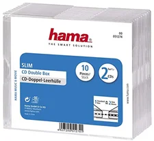 Hama 51274 CD-Leerhülle Slim Double
