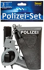 Idena Polizei Set 3-teilig (8040007)