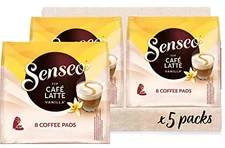Douwe Egberts Senseo Kaffeepads Café Latte Vanilla 5x8 Pads