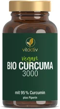 Vitactiv Natural Nutrition Bio Curcuma 3000 Kapseln