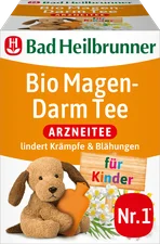 Bad Heilbrunner Bio Magen-Darm Tee für Kinder Beutel (8x1,8g)