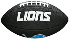 Wilson Football NFL Team Logo Mini Detroit Lions WTF1533BLXBDT